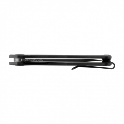 ANV Knives Z200 Folding Knife (Sleipner, DLC Black, Black G10)