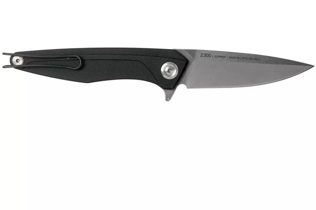 ANV Knives Z300 Folding Knife (Sleipner, Black G10)