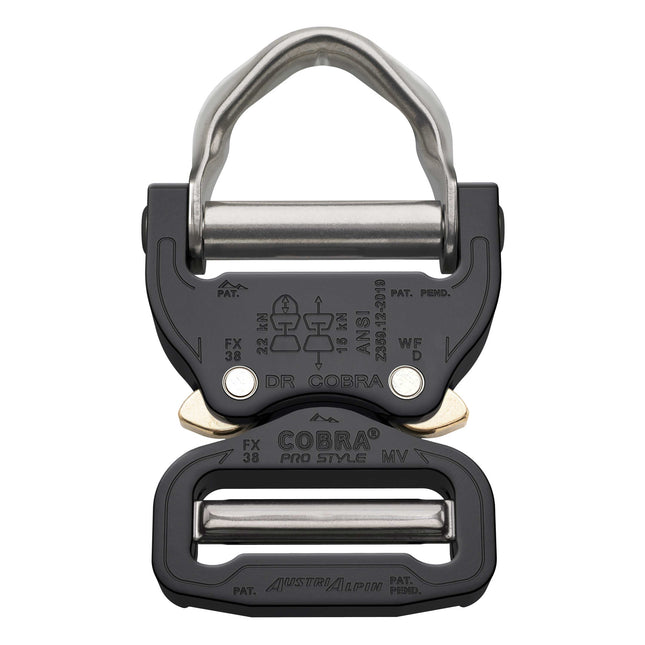 AustriAlpin D-RING COBRA® PRO STYLE Buckle 38 mm
