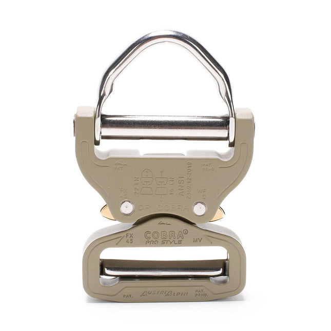 AustriAlpin D-RING COBRA® PRO STYLE Buckle 45 mm - Elephant Grey