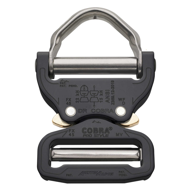 AustriAlpin D-RING COBRA® PRO STYLE Buckle 45 mm