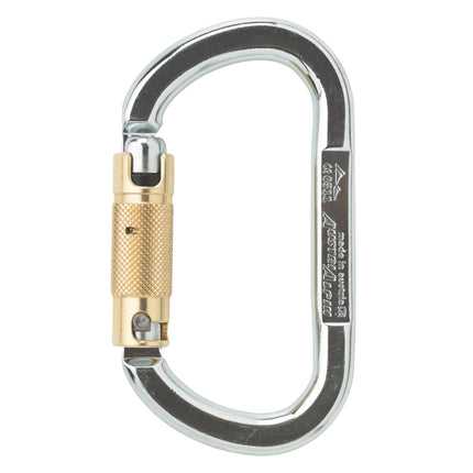 AustriAlpin ASYMM OVAL XL 3-Way Autolock Steel Carabiner