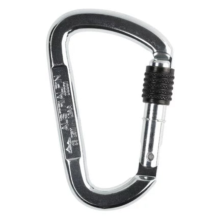 AustriAlpin D ASYMM Screwlock Steel Carabiner