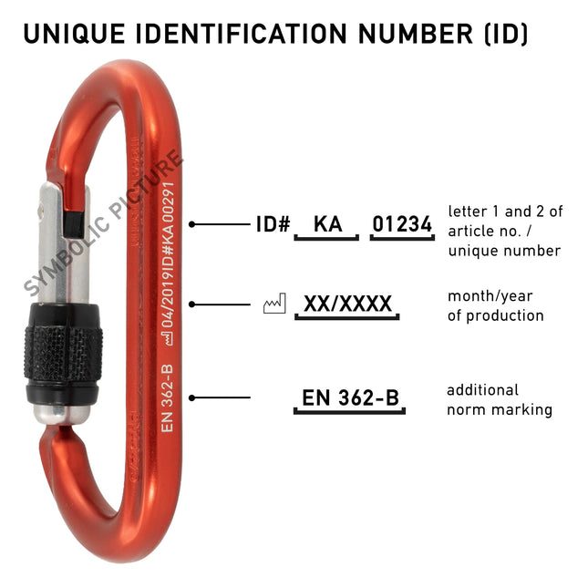 AustriAlpin OVALO ID 3-Way Autolock Aluminum Carabiner