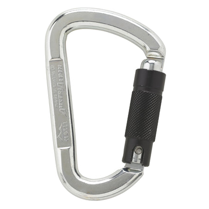 AustriAlpin D ASYMM 3-Way Autolock Steel Carabiner