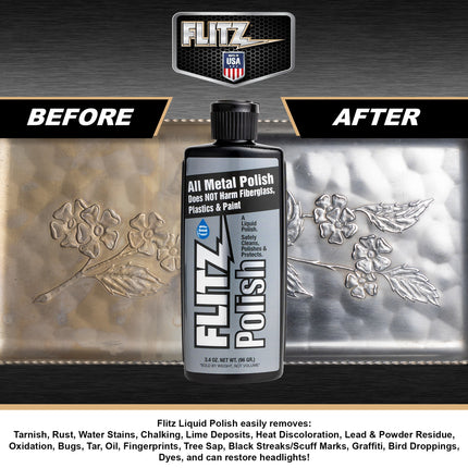 Flitz Multi-Purpose Liquid Metal Polish (3.04oz)