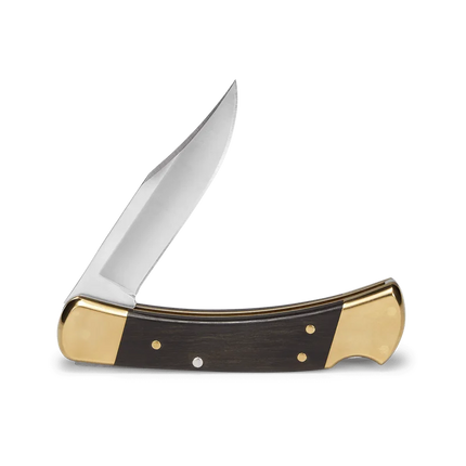 Buck Knives 110 Folding Hunter Knife (Ebony/Brass)