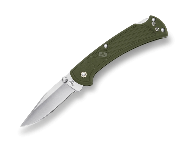 Buck Knives 112 Slim Select Folding Knife (OD Green)