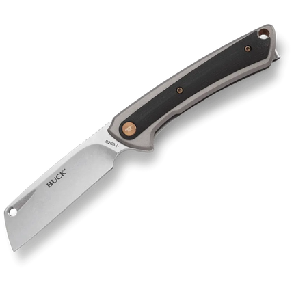 Buck Knives 263 HiLine Folding Knife (Gray Aluminum)