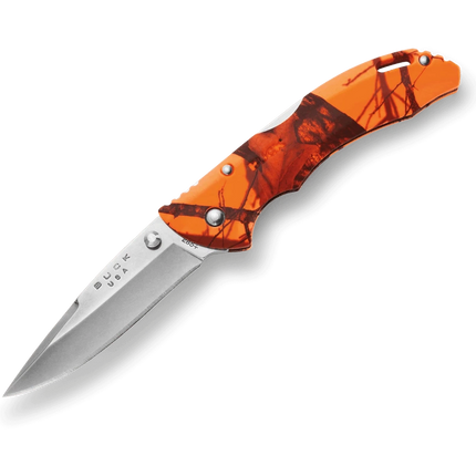 Buck Knives 285 Bantam BLW Folding Knife (Mossy Oak Orange Blaze Camo)