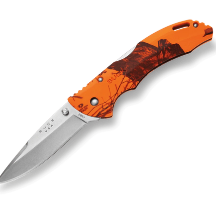 Buck Knives 286 Bantam BHW Folding Knife (Mossy Oak Orange Blaze Camo)