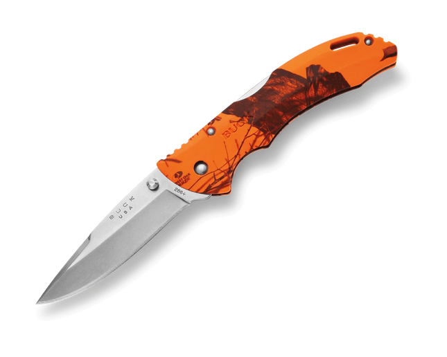 Buck Knives 286 Bantam BHW Folding Knife (Mossy Oak Orange Blaze Camo)