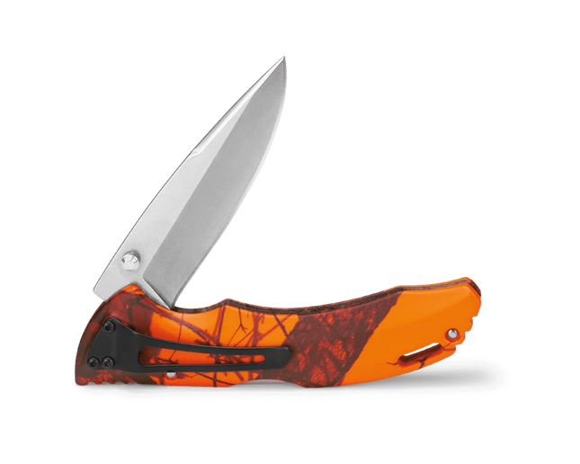 Buck Knives 286 Bantam BHW Folding Knife (Mossy Oak Orange Blaze Camo)