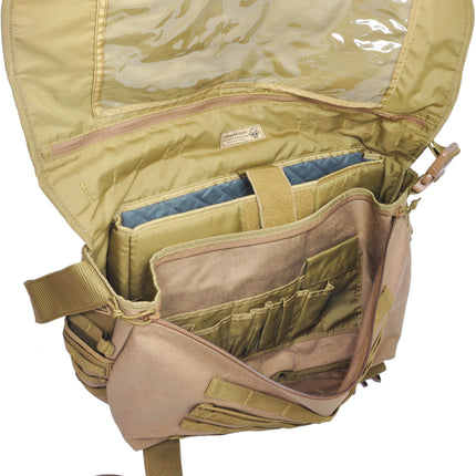 Hazard 4 Defense Courier Tactical Laptop Messenger Bag - Coyote