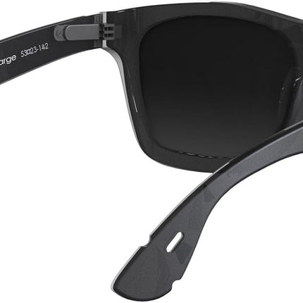 Hazard 4 Flechette Horn-Rimmed Ballistic Eyewear - Black