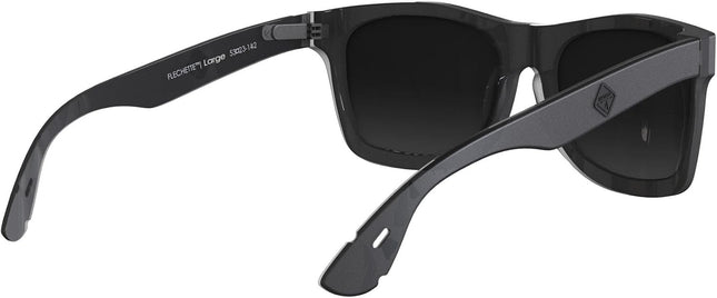 Hazard 4 Flechette Horn-Rimmed Ballistic Eyewear - Black