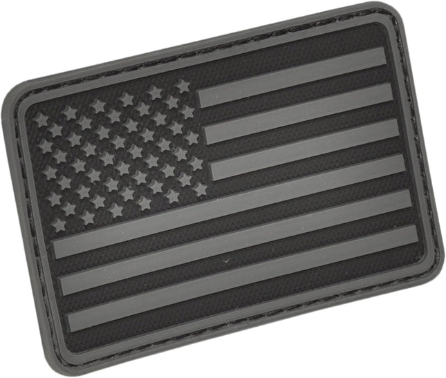 Hazard 4 USA Flag 3D Rubber Morale Patch - Black