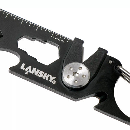 Lansky Roadie 8-in-1 Keychain Multi-Tool & Knife Sharpener
