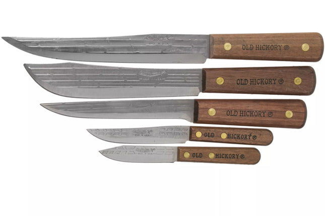 Ontario Knife Company Old Hickory 5-Piece Kitchen Knife Set