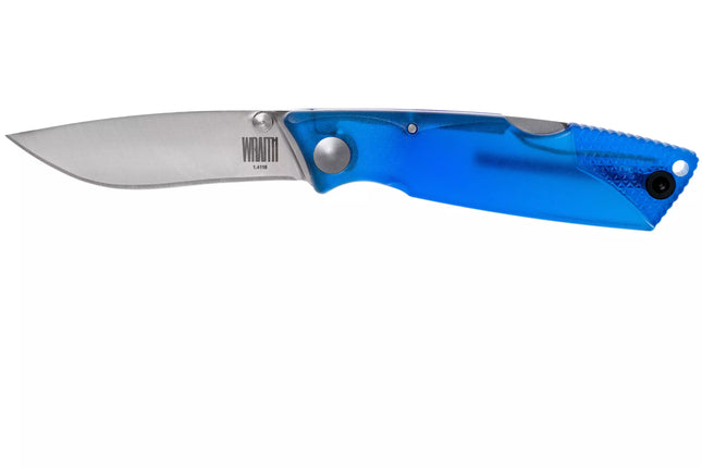 Ontario Knife Company Wraith Folder Ice Series - Sky Blue
