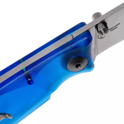 Ontario Knife Company Wraith Folder Ice Series - Sky Blue