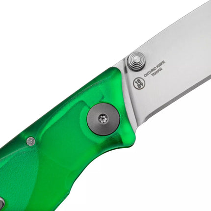 Ontario Knife Company Wraith Folder Ice Series - Green
