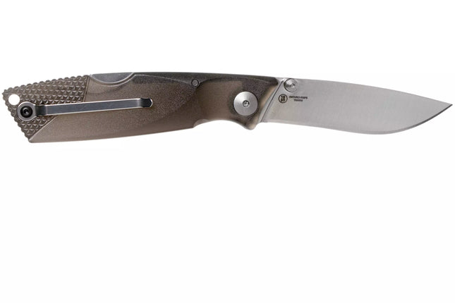 Ontario Knife Company Wraith Folder Ice Series - Smoke