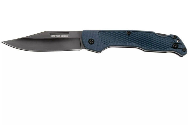 Ontario Knife Company Camp Plus EDC Folding Knife - Midnight Grey