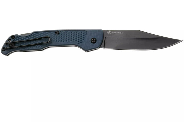 Ontario Knife Company Camp Plus EDC Folding Knife - Midnight Grey