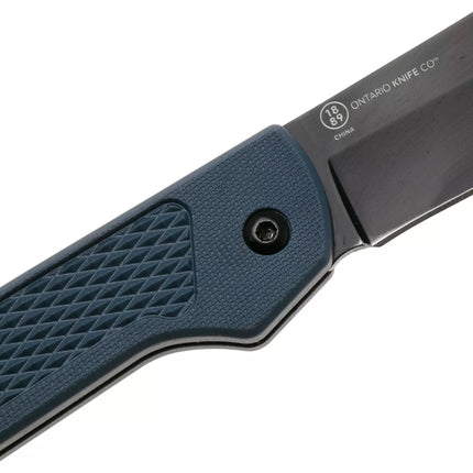 Ontario Knife Company Camp Plus EDC Folding Knife - Midnight Grey