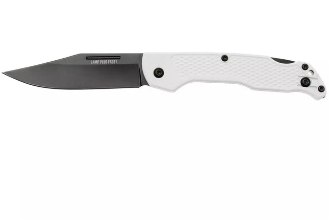 Ontario Knife Company Camp Plus EDC Folding Knife - White