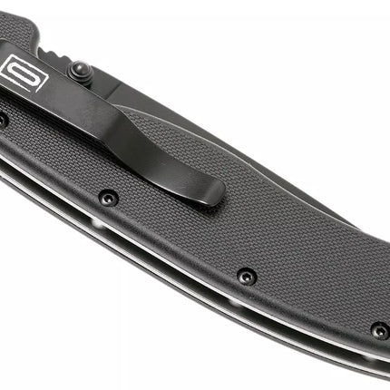 Ontario Knife Company RAT-1 Serrated Folding Knife - Black