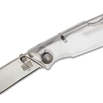 Ontario Knife Company Wraith Folder Ice Series Clear