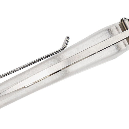 Ontario Knife Company Wraith Folder Ice Series Clear