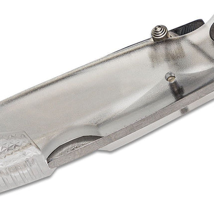 Ontario Knife Company Wraith Folder Ice Series Clear