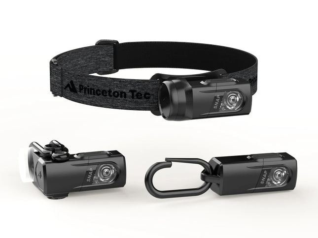 Princeton Tec Snap Headlamp Kit with Carabiner and Bike Mount
