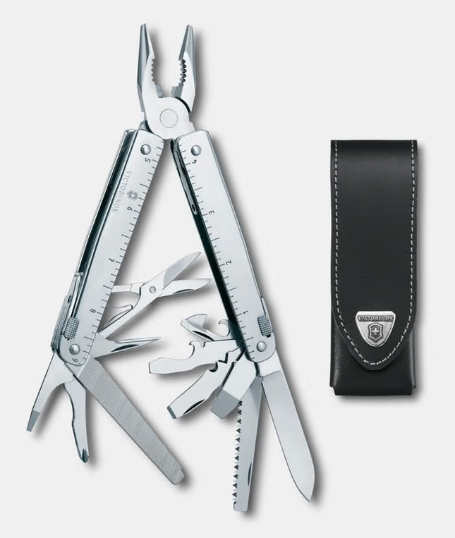 Victorinox Swiss Tool X Multi-Tool with Leather Belt Pouch