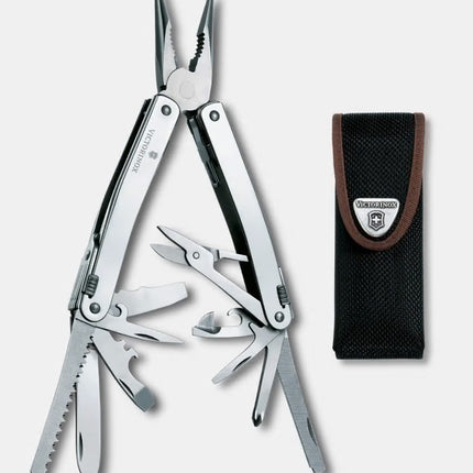 Victorinox Swiss Tool Spirit X Multi-Tool with Nylon Belt Pouch
