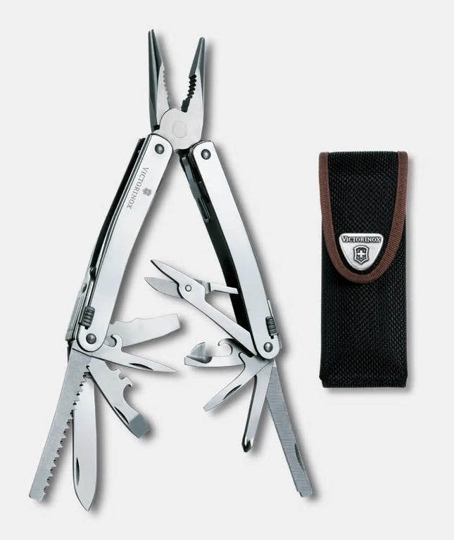 Victorinox Swiss Tool Spirit X Multi-Tool with Nylon Belt Pouch