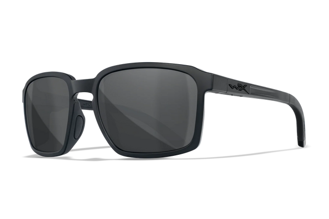 Wiley X Alfa - 1 Lens (Smoke Grey) | Matte Black Frame