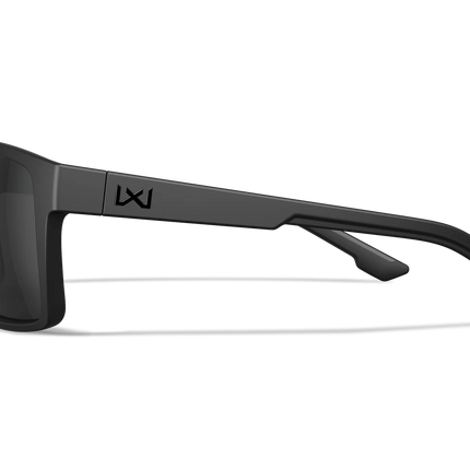 Wiley X Founder - 1 Lens (CAPTIVATE™ Grey (Non-Polarized)) | Matte Black Frame