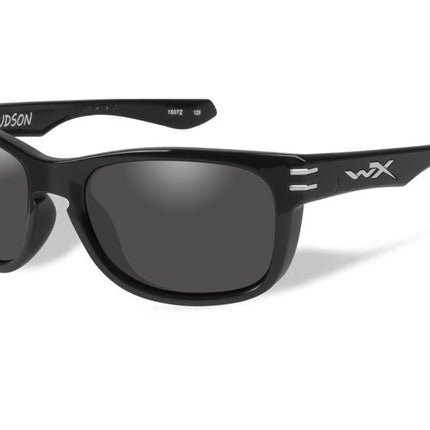 Wiley X Hudson - 1 Lens (Smoke Grey) | Gloss Black Frame