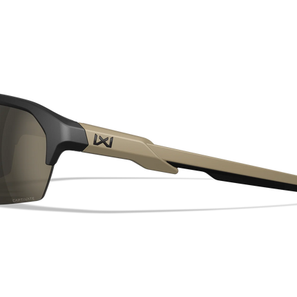 Wiley X Jakl - 1 Lens (CAPTIVATE™ Tungsten Mirror (Non-Polarized )) | Tan Frame