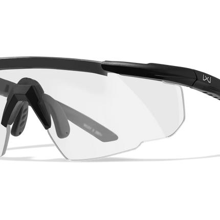 Wiley X Saber Advanced -  2 Lens (Smoke Grey + Clear) | Matte Black Frame