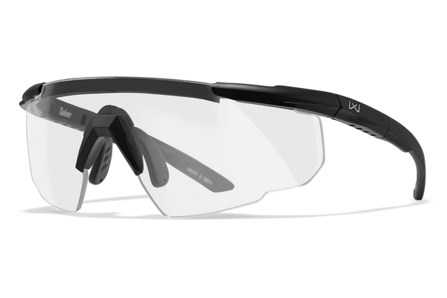 Wiley X Saber Advanced - 1 Lens (Clear) | Matte Black Frame