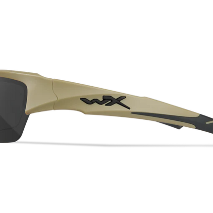 Wiley X Valor - 3 Lens (Smoke Grey + Clear + Orange) | Tan Frame