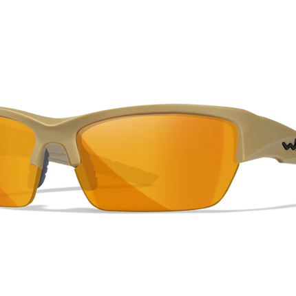 Wiley X Valor - 3 Lens (Smoke Grey + Clear + Orange) | Tan Frame