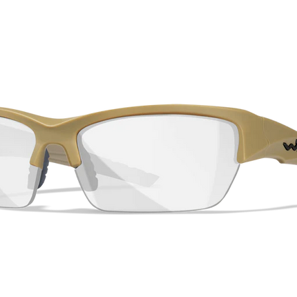 Wiley X Valor - 3 Lens (Smoke Grey + Clear + Orange) | Tan Frame