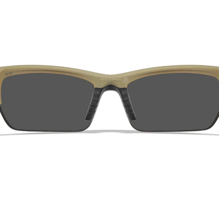 Wiley X Valor - 3 Lens (Smoke Grey + Clear + Orange) | Tan Frame
