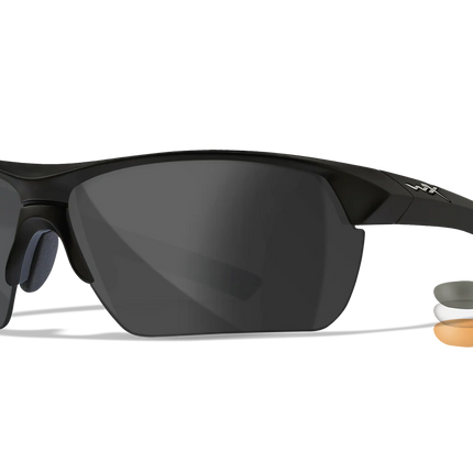 Wiley X Guard - 3 Lens (Smoke Grey + Clear + Orange) | Matte Black Frame